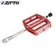 thumbnail image 3 of Eigraketly ZTTO JT04 1 par de pedales de bicicleta de aleación eje de acero pedales de ciclismo de color sólido antideslizantes piezas de ciclo accesorios Bicicletas eléctricas Rojo Eigraketly OD002849-02B, 3 of 6