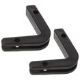 thumbnail image 1 of SEWACC 2Pcs Barbell Wall Mount Black PP Material Reliable Barbell Storage Rack for Home Gym, 1 of 8