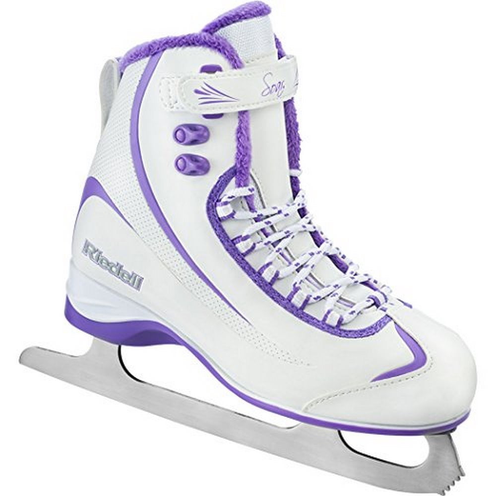 Riedell 625 2015 Model Figure Skates Soar (White/Violet)