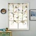thumbnail image 4 of Cortinas de Tela con Floral Elegante Soledad Mariposa 140x140cm Cortina romana, 4 of 10