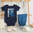thumbnail image 3 of Mega Man Video Game Blue Bomber Romper Boys or Girls Infant Baby Brisco Brands 12M, 3 of 6