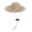 Size:S, variant on Dog Hat Adjustable Strap All-match Straw Hat Pet Hat Dog Costume Accessories for Puppy Kitten