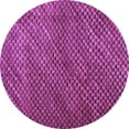 thumbnail image 1 of Ahgly Company Indoor Round Abstract Purple Contemporary Area Rugs, 6' Round, 1 of 4