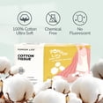 thumbnail image 2 of Toalla facial desechable POMPOM LIFE, 200 unidades, 20 x 20 cm, 100% algodón, 2 of 7