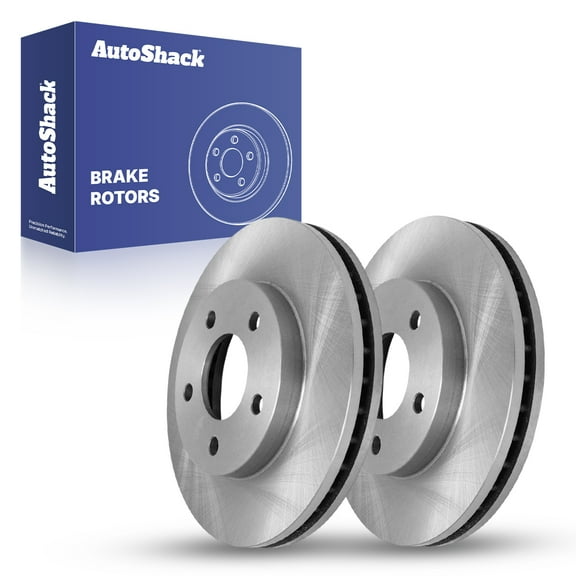 AutoShack Front Vented Brake Rotors 2-PC Set Replacement for 2002-2007 Buick Rendezvous 2001-2005 Pontiac Aztek 10.83" (275 mm)
