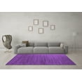 thumbnail image 3 of Ahgly Company Indoor Rectangle Abstract Purple Contemporary Area Rugs, 4' x 6', 3 of 4