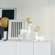 thumbnail image 4 of Estatuilla de Ciervo Toystoory hecha a mano 2 piezas decoración del hogar blanco, 4 of 6