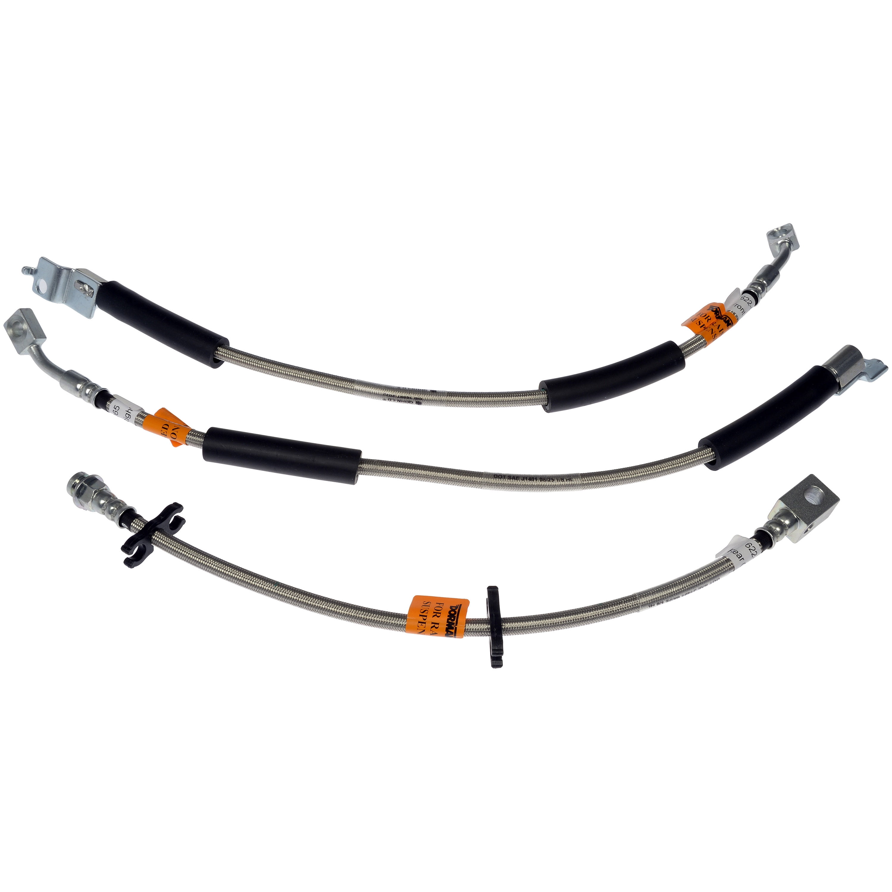 Dorman 622-213 Brake Hydraulic Hose Set for Specific Jeep Models
