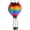 A, variant on Solar Hot Air Balloon Garden Light, Iron and Glass LED Simulated Flame Lantern, Waterproof Outdoor Courtyard Decorative Lamp for Patio Yard Pathway Lawn