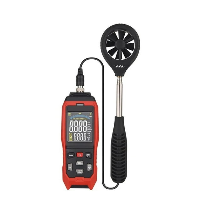High Precision USB Digital Anemometer Flexible Air Flow Air Velocity Temperature Measurement ,Widely Used