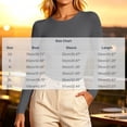 thumbnail image 6 of Diufon Long Sleeve Crop Tops for Women Crewneck Going Out Slim Fitted Basic Shirts Fall Fashion Base-Layer Shirts, 6 of 7