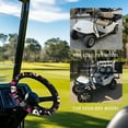 thumbnail image 2 of ZUXONGSY Skull Golf Cart Steering Wheel Cover Heart Pattern Car Interior Accessories Comfortable Glof Cart Steering Wheel Protection Cover Stretchy Club Car Steering Wheel Cover Gifts for Dad, 2 of 7