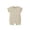 125Beige313, variant on Child Boys Bodysuits Summer Thin Baby Romper Button Jumpsuit Soft Casual Solid Color Crew Neck Boho Onesies