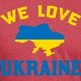 thumbnail image 3 of CafePress - We Love Ukraine T Shirt - Mens Tri-blend T-Shirt, 3 of 4