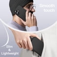 thumbnail image 6 of JETech Liquid Silicone Case for iPhone 16 6.1-Inch, Silky Soft Touch Full-Body Protective Phone Case, Anti-Scratch Shockproof Cover with Microfiber Lining (Black), 6 of 6