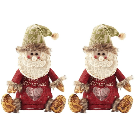 Christmas Gift Bags With Zipper, Holiday Party Favor Bags, Santa Snowman Themed Bags, Reusable Christmas Bags, Festive Storage Pouches, Christmas Eve Gift Bags, Xmas Candy Treat Bags