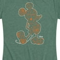 thumbnail image 3 of Mickey & Friends - Mickey's Silhouette - Women's Short Sleeve Graphic T-Shirt, 3 of 5