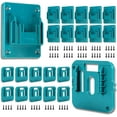 thumbnail image 1 of [ ] Power Tool & Battery Holder for Dewalt | Heavy Duty Mounts Secure Storage Compact Tool Storage Solution for Garage Shed Workshop & Utility Rooms, 1 of 2