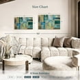 thumbnail image 4 of Elephant Stock Focal Point Wall Art - Horizontal Canvas Wall Art - Living Room Wall Decor - Abstract Canvas - Brown And Blue Decor By Silvia Vassileva - 36" x 24", 4 of 8