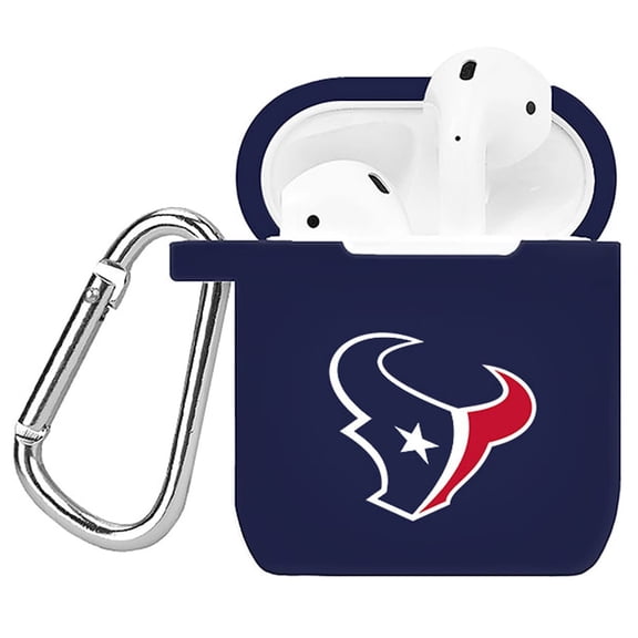 Navy Houston Texans AirPods Case Cover