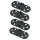 thumbnail image 2 of Bisagra, 4 piezas de aleación de zinc, bisagra abatible para mesa negra, bisagra abatible, valor excepcional Jadeshay A, 2 of 8