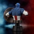 thumbnail image 4 of Busto de resina Diamond Select Toys Marvel Capitán América 1:7, 4 of 9
