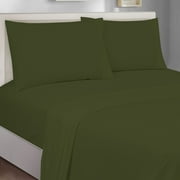Mainstays 300TC Cotton Rich Percale Easy Care Bed Sheet Set,Pillow Cases,Queen(2 Count),Sea Turtle