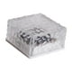 thumbnail image 5 of Lámpara solar de ladrillo cuadrado de hielo, lámpara solar impermeable para paisaje Luz blanca cálida, 5 of 9