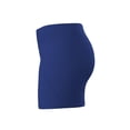 thumbnail image 3 of Shorts Under Armour Team Shorty 4 para Mujer Royal/Blanco, 3 of 4