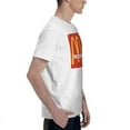 thumbnail image 3 of Mcdonald'S Logo Men'S Basic Short Sleeve T-Shirt Fashion White Large, 3 of 8