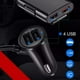 thumbnail image 5 of Cargador de Coche de 4 Puertos USB 40W 8A QC3.0 para Laptop Smartphone (Negro), 5 of 5