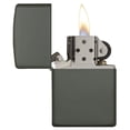 thumbnail image 3 of Mechero de bolsillo Zippo Classic, verde mate, original, fabricado en EE. UU., 3 of 6