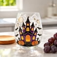 thumbnail image 5 of AuroraX Halloween Cups Plastic Witches Glass Coffee Cups with Lids,Clear Funny Personalized Gift for Halloween Holiday, 5 of 8
