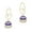 Purple, variant on Moonstruck Traditional Indian Golden Minakari Jhumka Earrings With Stones And Pearls for Women (Purple)