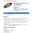 thumbnail image 2 of Map Light Bulb - Compatible with 1990 - 2014 Subaru Legacy 1991 1992 1993 1994 1995 1996 1997 1998 1999 2000 2001 2002 2003 2004 2005 2006 2007 2008 2009 2010 2011 2012 2013, 2 of 2