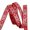 Red, variant on 12mm 10Yards Vintage Ethnic Embroidery Jacquard Ribbon Webbing Tape Lace Trim DIY Clothes Bag Accessories