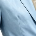 thumbnail image 5 of StSilkitty Men's 2 Piece Casual Outfits Short Sleeve Collared 2 Buttons Blazer and Shorts Set Summer Lightweight Comfy Sets, 5 of 9