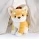 thumbnail image 1 of Puntoco Perros Shiba de 6,7 pulgadas, lindos peluches, juguetes de peluche de lobo, muñeco de cachorro suave, regalos de Navidad, juguetes para bebés, peluches para niños, 1 of 5