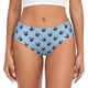 thumbnail image 1 of Fotbe french Bulldog Face Calzones Estampados para Mujer – Ropa Interior de Algodón, Cómoda, Suave y Elástica-XX-Large, 1 of 6