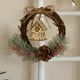 thumbnail image 4 of Christmas Decorations Scene Tree Cane Mini Wreath Door Hanging Arrangement Holiday Dress Up Small Props Ornaments, 4 of 6