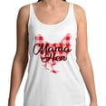 thumbnail image 2 of Mama Hen Tank Top Unisex Medium White, 2 of 5