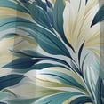 thumbnail image 4 of Designart "Symphony Of The Coastal Tropics I" Tropical Blackout Curtain Single Panel, 4 of 4