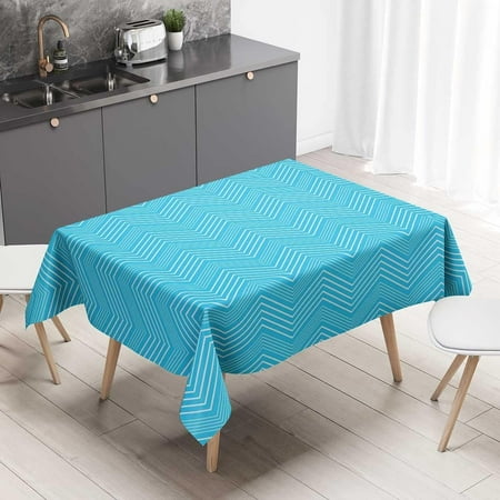 

Large Tablecloth Outdoor Table Cloth for Kitchen Dining Party 52 X 70 Inch