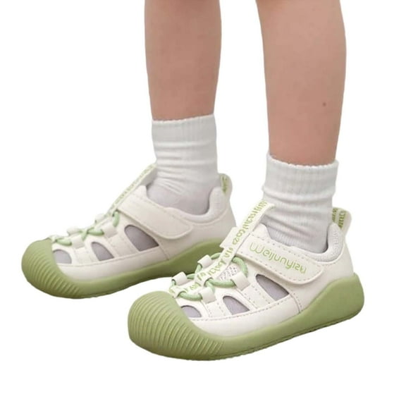 HUANBAI Baby Sandals For Boys Summer Walking Shoes With Soft Sole And Breathable Material Sandals For Girls Children's Shoes For Babies 1 4 Years. 8-10 Months