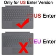 Keyboard Cover for Microsoft Surface Pro 9 7 8 7+ 6 5 4 3 X Studio