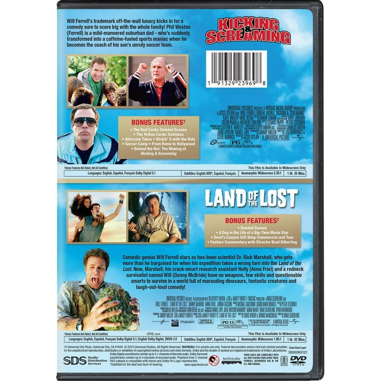 Land of the Lost Kicking Screaming (Double Feature) (DVD