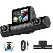 4 Channel Dash Cam under $5! CQCYD 4 Channel Dash Cam Front and Rear, 1080P Four Way Car Camera, Parking Monitor with Night Vision, Dashcam with Loop Recording Motion Detection