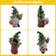 thumbnail image 4 of Estatua de enano de resina, manualidades, luz Solar, juguetes para niños, decoración del hogar para fiestas Ehuebsd Libre de BPA, 4 of 5