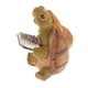 thumbnail image 5 of Estatua de animal regalo DIY decoración en maceta figuras en miniatura escultura de resina para Libro Tortuga Rabblt, 5 of 8
