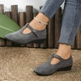 thumbnail image 5 of Wensltd Women's Pointy Toe Flat Wide Width Comfortable Shallow Mouth Casual Versatile Work Shoes, 5 of 7
